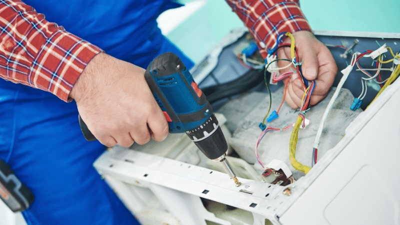 Nallıhan Fagor Fagor çamaşır makinesi kart tamiri – Su almama arızası orijinal parça ile giderildi. - Teknik servis örneği
