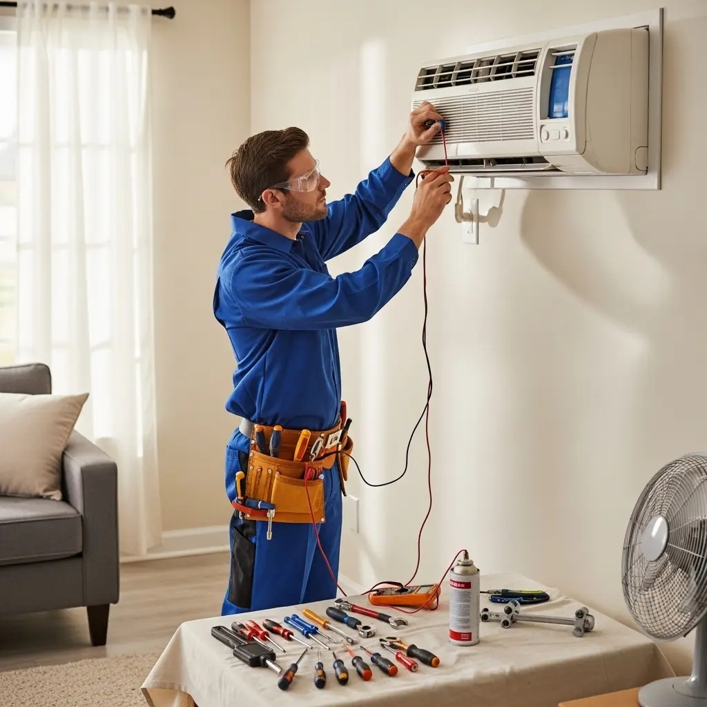 Nallıhan Fagor Fagor klima gaz dolumu ve bakım – Enerji verimliliği artırıldı. - Teknik servis örneği